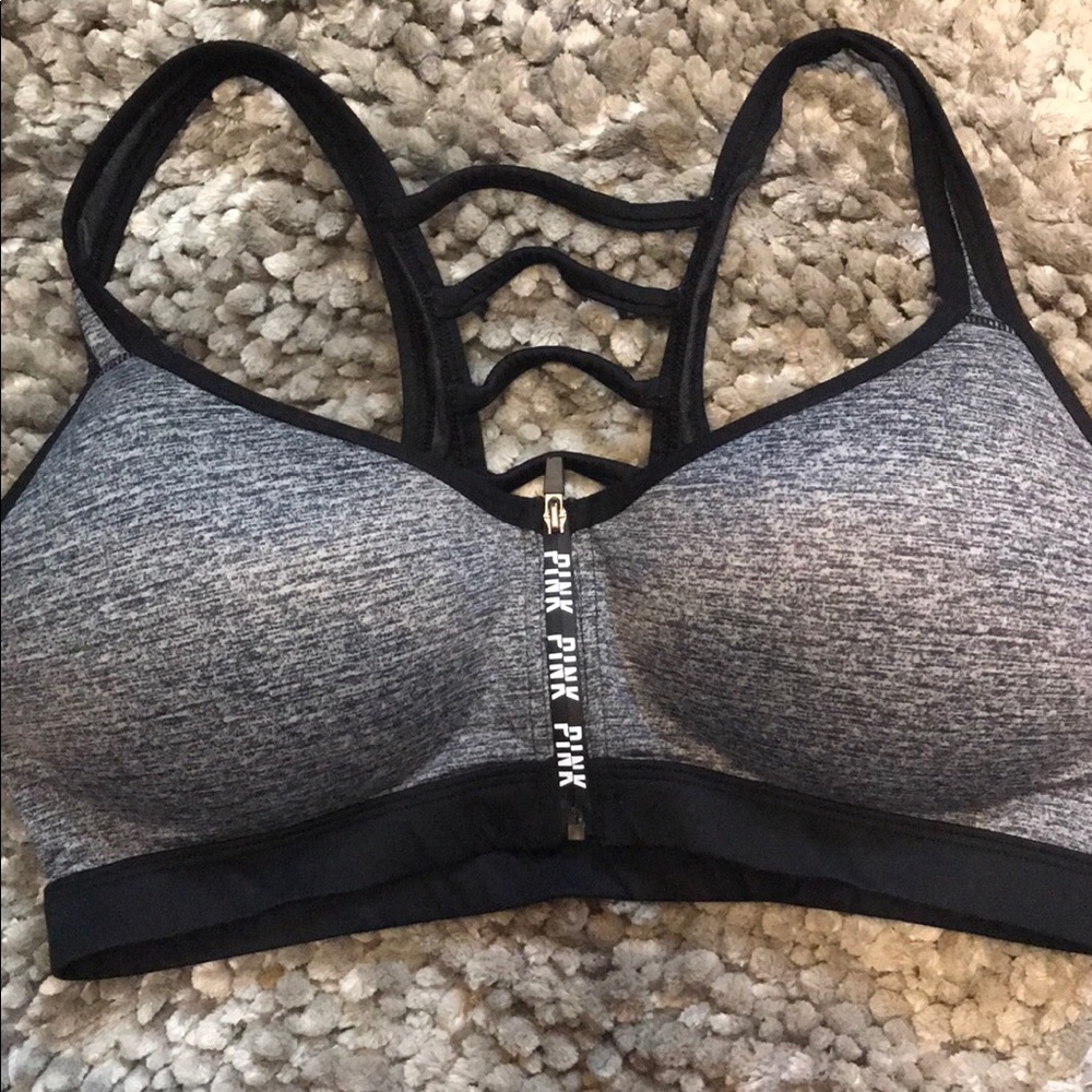 Victoria Secret Pink Push Up Sport Bra